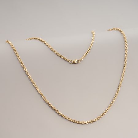 CADENA OVALO HOMBRE LZ