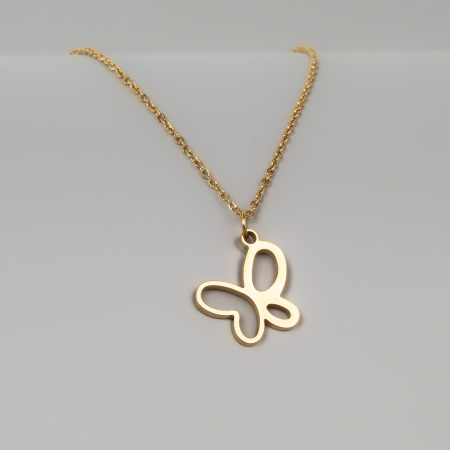 CADENA MARIPOSA MUJER LZ